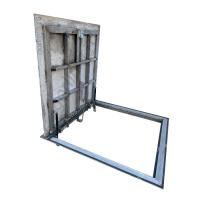 Рифленый уличный люк из нержавейки для устройств уличных смотровых колодцев