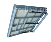 Обвязка крышки АМО с плитой гвл и усилителями